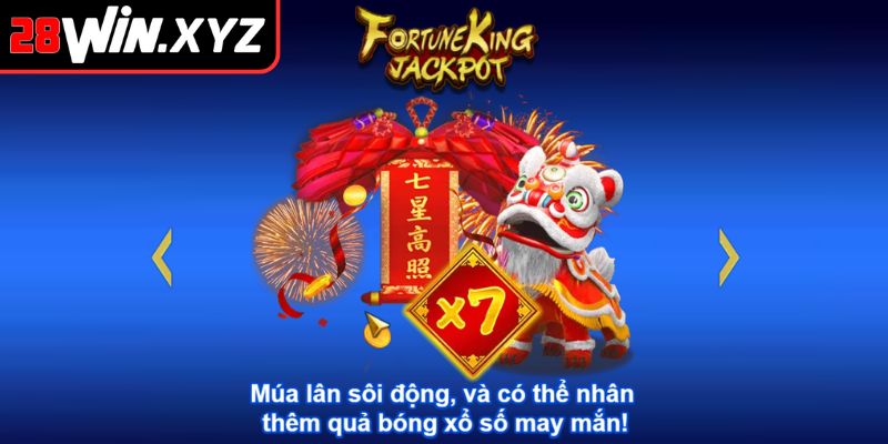 FortuneKing Jackpot 28Win – Game Với Cơ Chế Đột Phá 1 Giới thiệu game Fortune King Jackpot