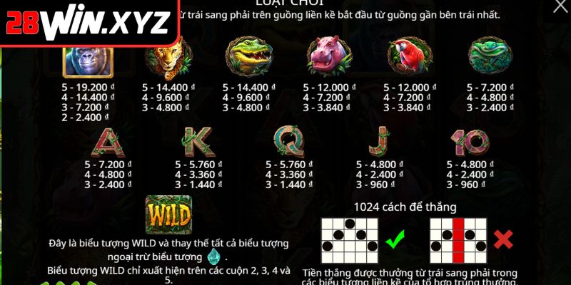 Gorilla Mayhem 28Win – Slot Chủ Đề Khỉ Đột Với Cơ Chế Nhân 2 Hướng dẫn chơi Gorilla Mayhem 28Win