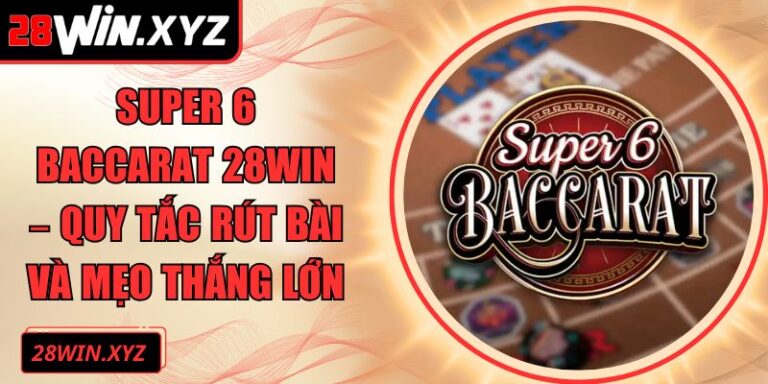 Super 6 Baccarat 28Win